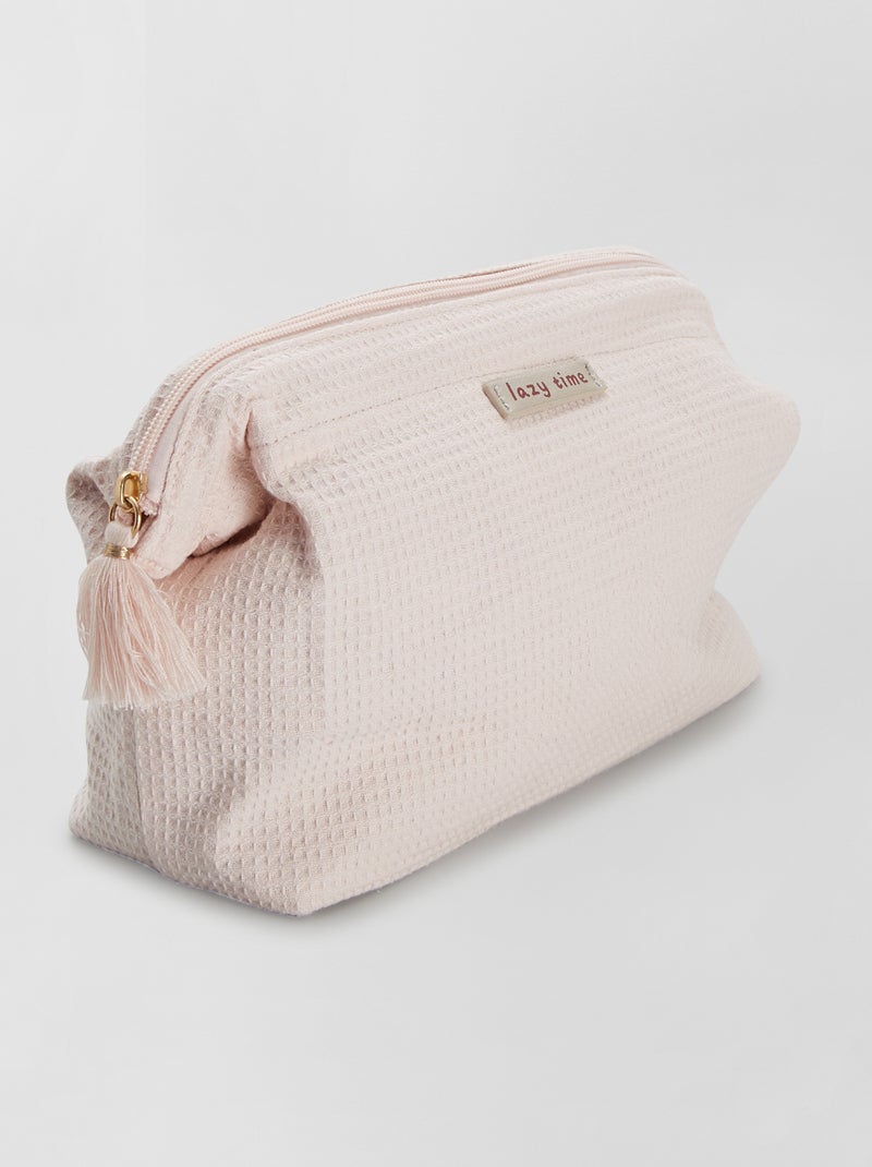 Trousse a nido d'ape ROSA - Kiabi