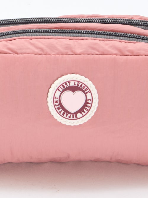 Trousse color block a doppio scomparto - Kiabi