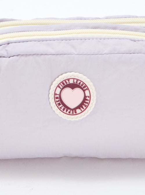 Trousse color block a doppio scomparto - Kiabi