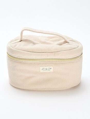 Trousse da bagno - Beauty case - materiale a coste