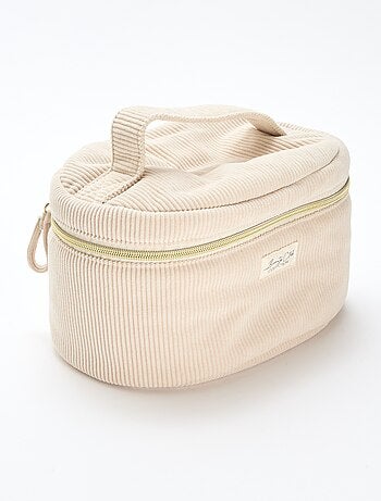 Trousse da bagno - Beauty case - materiale a coste
