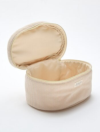 Trousse da bagno - Beauty case - materiale a coste