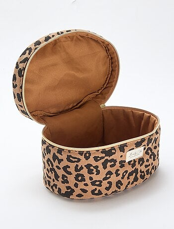 Trousse da bagno - Beauty case - motivo leopardato