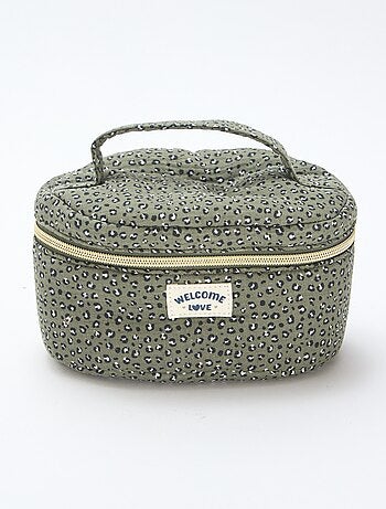 Trousse da bagno - Beauty case - Motivo 'leopardo'