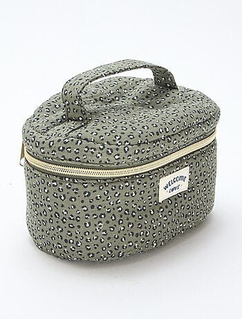 Trousse da bagno - Beauty case - Motivo 'leopardo'
