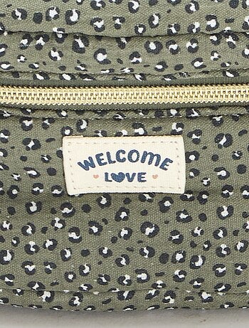 Trousse da bagno - Beauty case - Motivo 'leopardo'