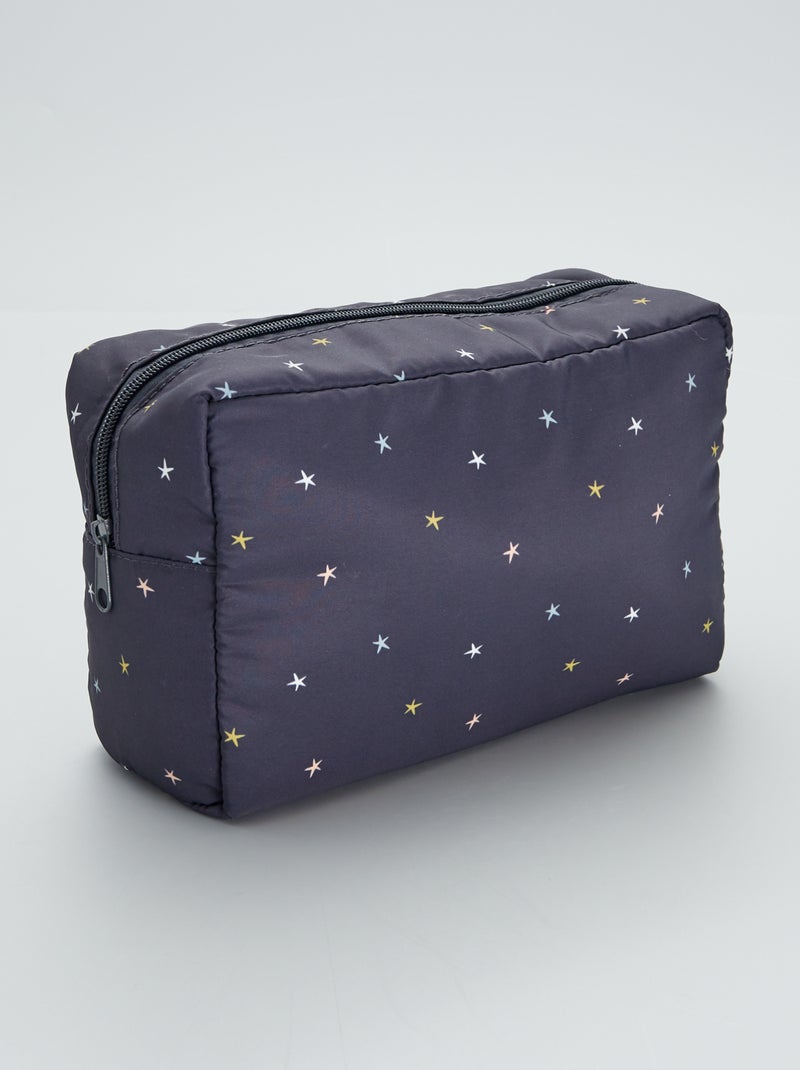 Trousse da bagno con stampa 'stelle' NERO - Kiabi