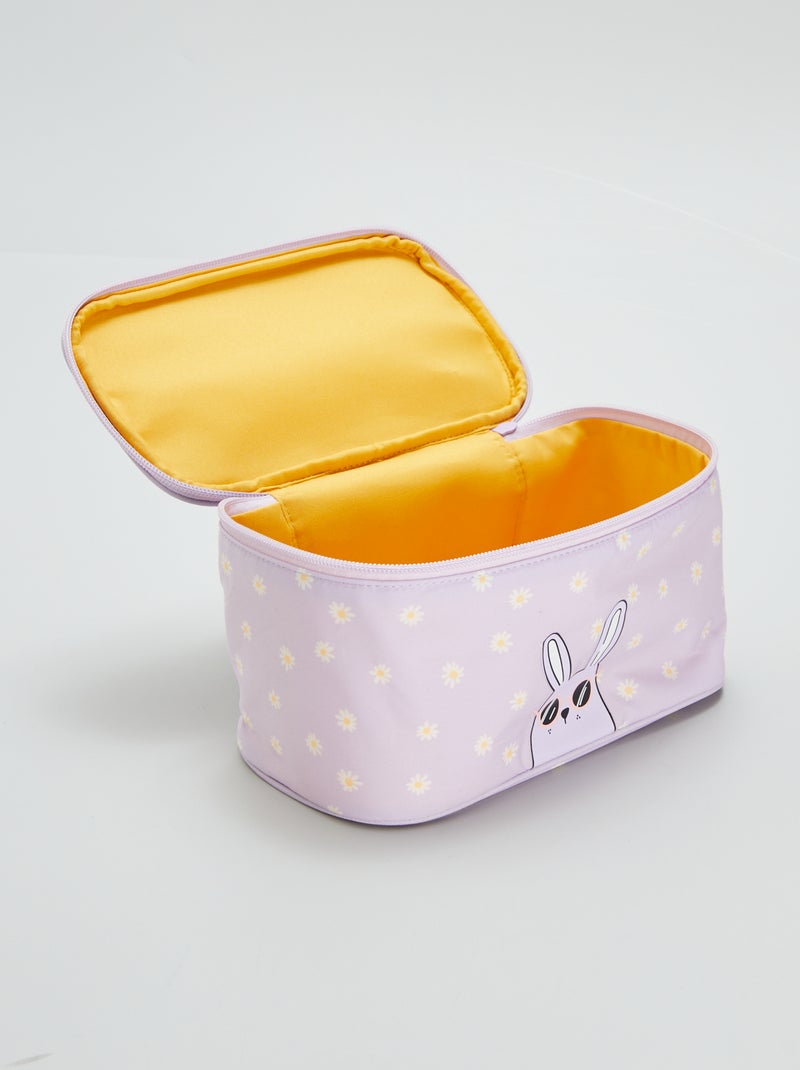 Trousse da bagno 'coniglio' VIOLA - Kiabi