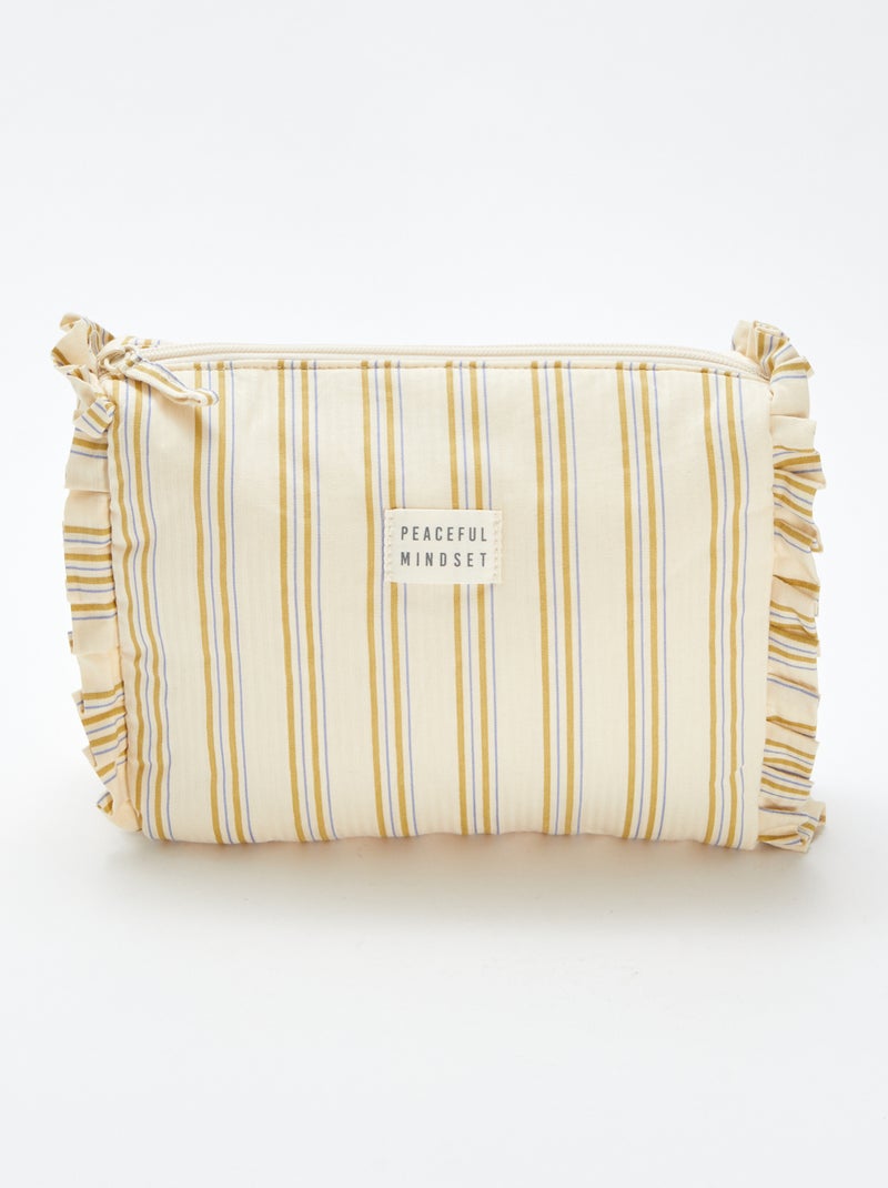 Trousse da bagno GIALLO - Kiabi