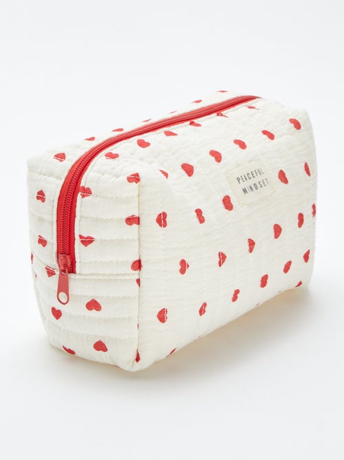Trousse da bagno in garza di cotone - Kiabi