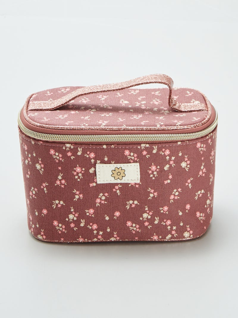 Trousse da bagno piccola ROSA - Kiabi
