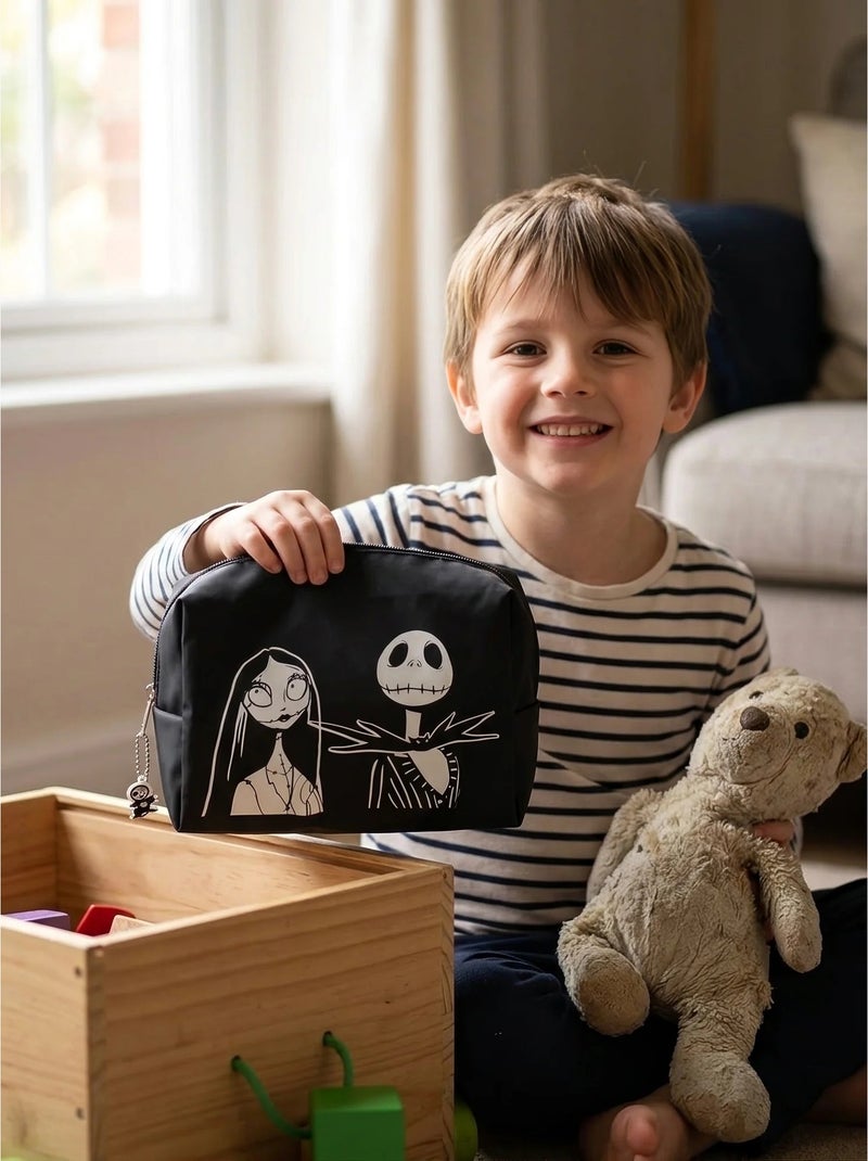 Trousse da toilette jack e sally disney Nero - Kiabi