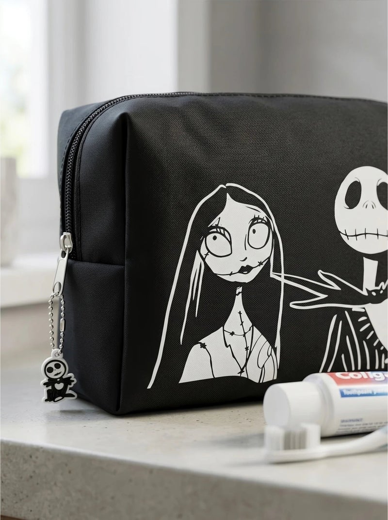 Trousse da toilette jack e sally disney Nero - Kiabi