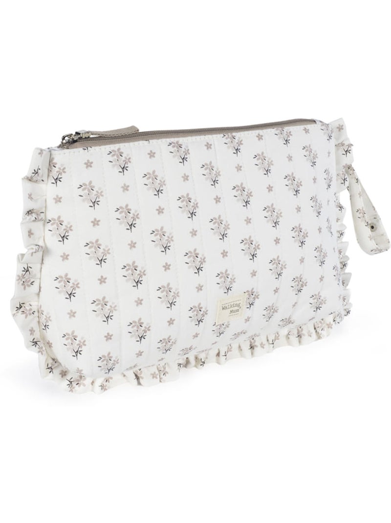 Trousse da toilette per neonato in cotone | Walking Mum Beige - Kiabi