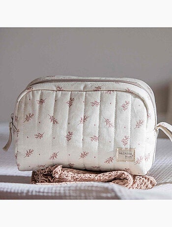 Trousse da toilette per neonato in cotone | walking mum | walking mum