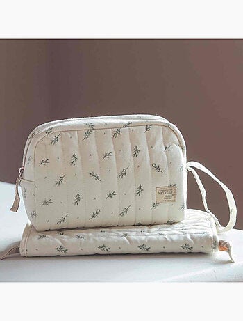 Trousse da toilette per neonato in cotone | walking mum | walking mum