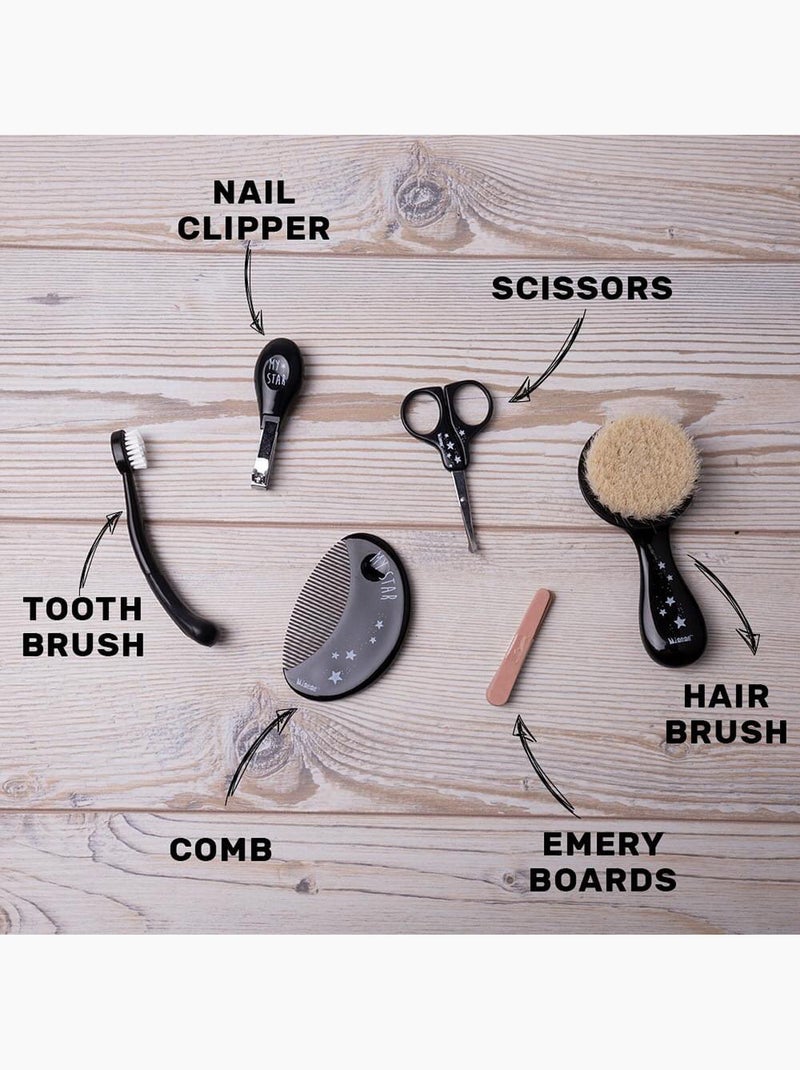 Trousse da toilette per neonato, my star | Minene Nero - Kiabi