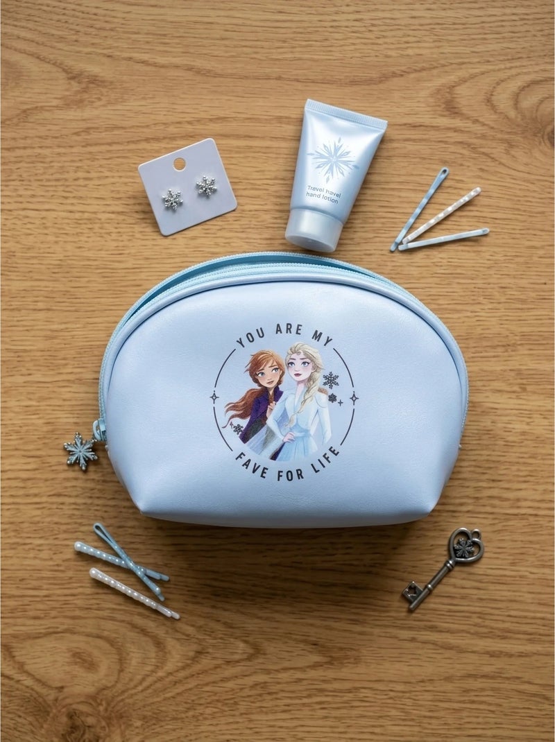 Trousse da viaggio rigida frozen disney Blu - Kiabi