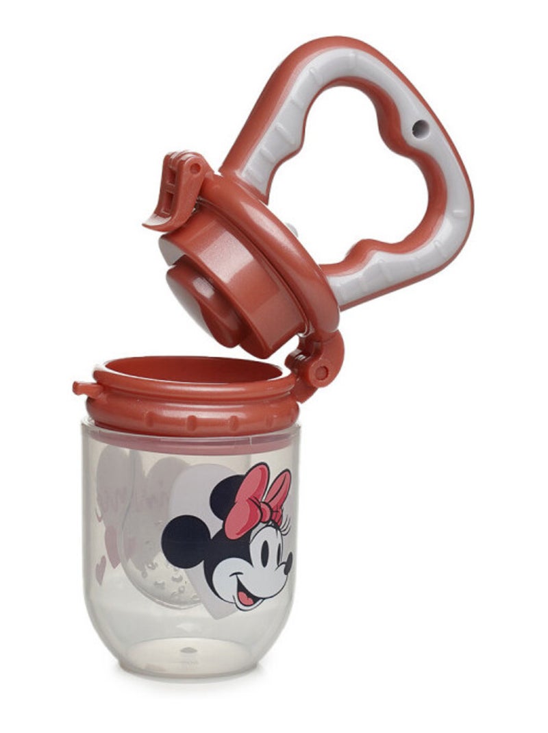 Trousse? No. Dispositivo ThermoBaby Minnie in silicone per frutta e verdura Rosa - Kiabi
