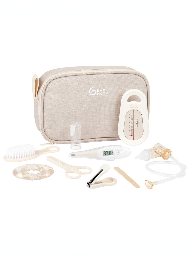 Trousse per la cura del neonato BEIGE - Kiabi