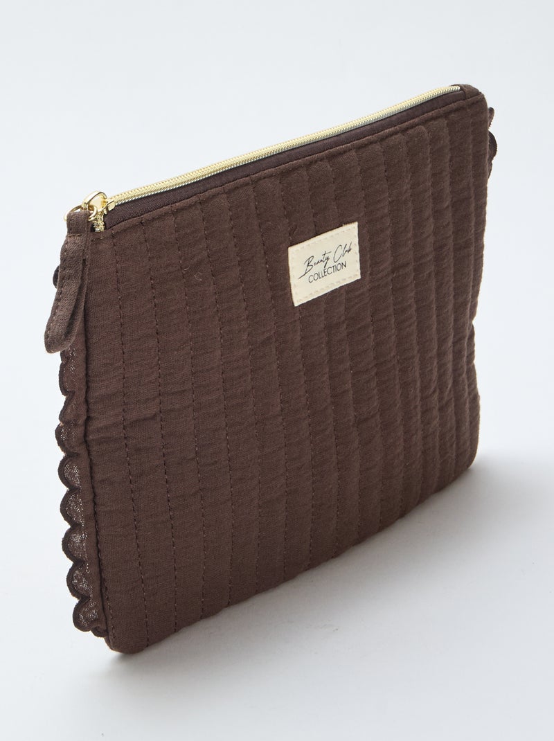 Trousse portaoggetti Marrone - Kiabi