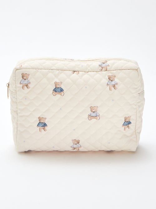 Trousse portaoggetti trapuntata - Kiabi