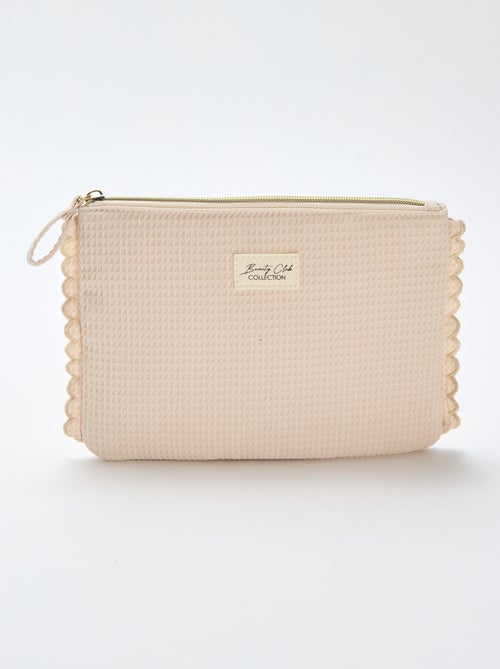 Trousse portaoggetti trapuntata - Kiabi