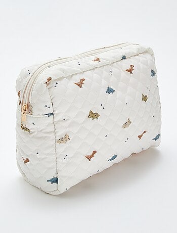 Trousse portaoggetti trapuntata