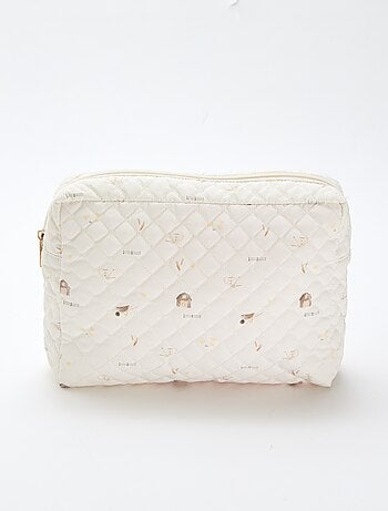 Trousse portaoggetti trapuntata