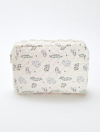 Trousse portaoggetti trapuntata