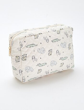 Trousse portaoggetti trapuntata