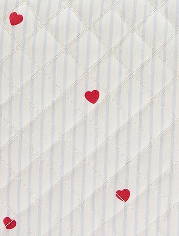 Trousse portaoggetti trapuntata