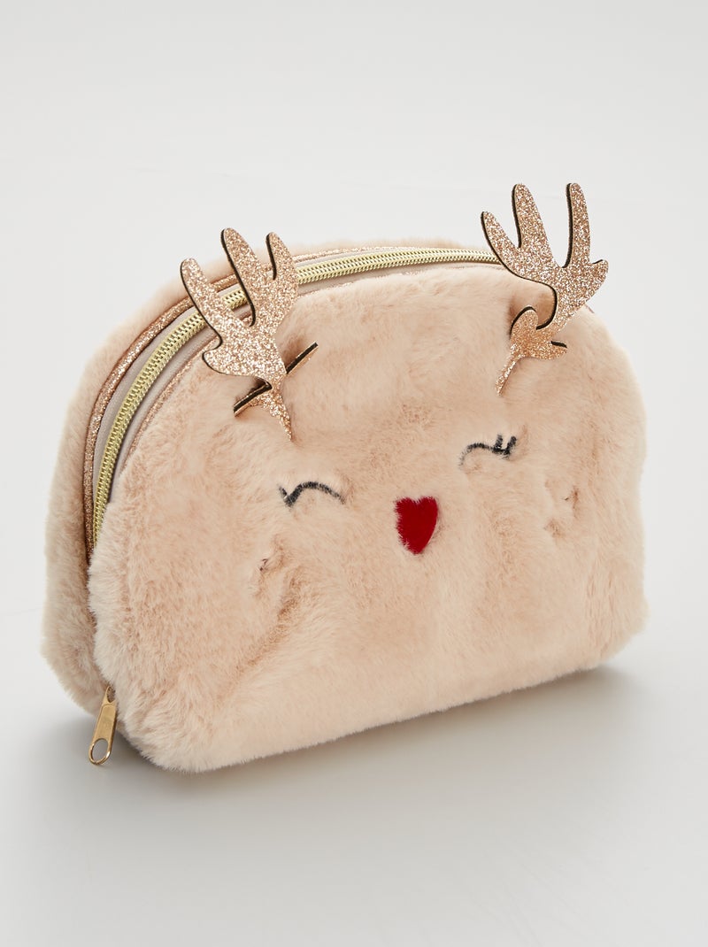 Trousse 'testa di cervo' BIANCO - Kiabi