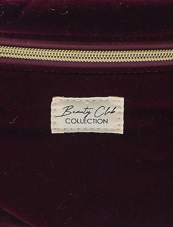 Trousse Vanity in velluto