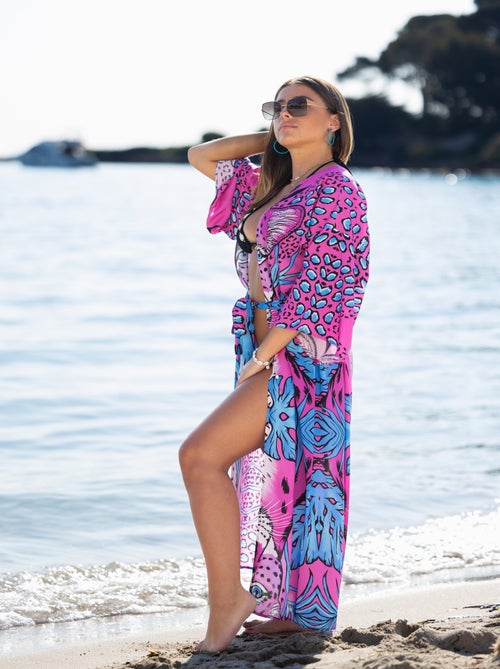 Tunica da spiaggia Beachrobe PinkPanther - Kiabi Tunica da spiaggia Beachrobe PinkPanther - Kiabi