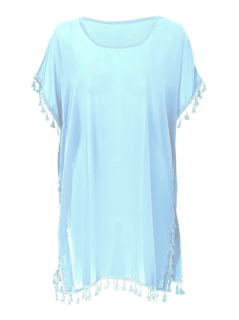 Tunica da spiaggia Cover Easy Verde acqua - Kiabi