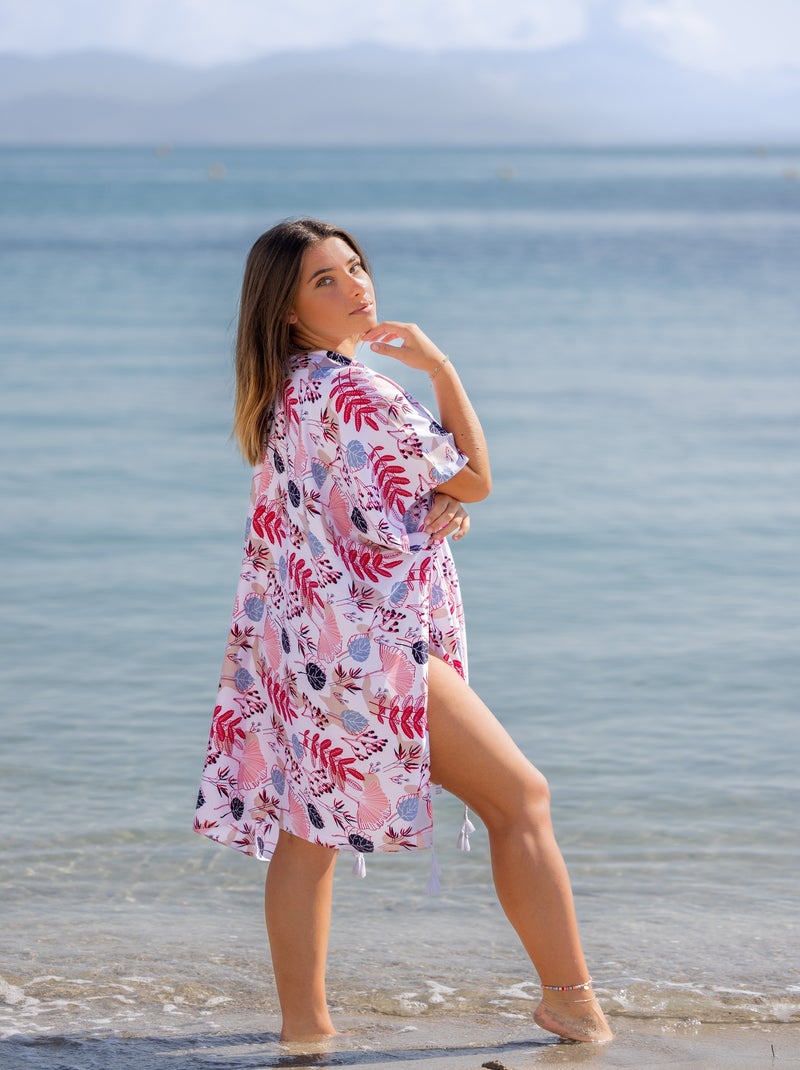 Tunica da spiaggia Cover Yumi Rosa - Kiabi