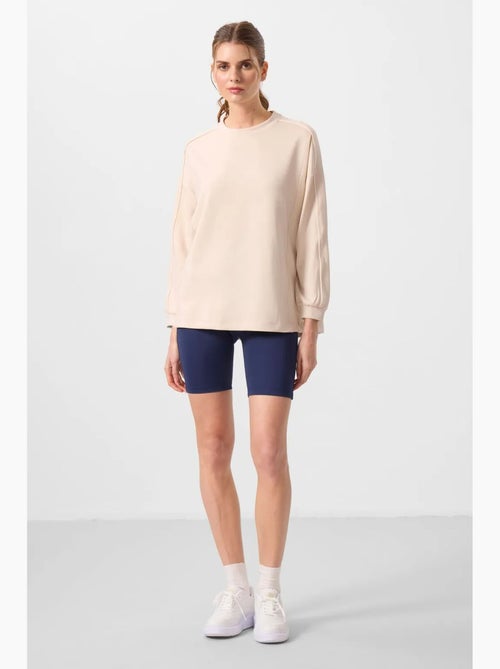 Tunica top oversize lunga a righe tommy - Kiabi