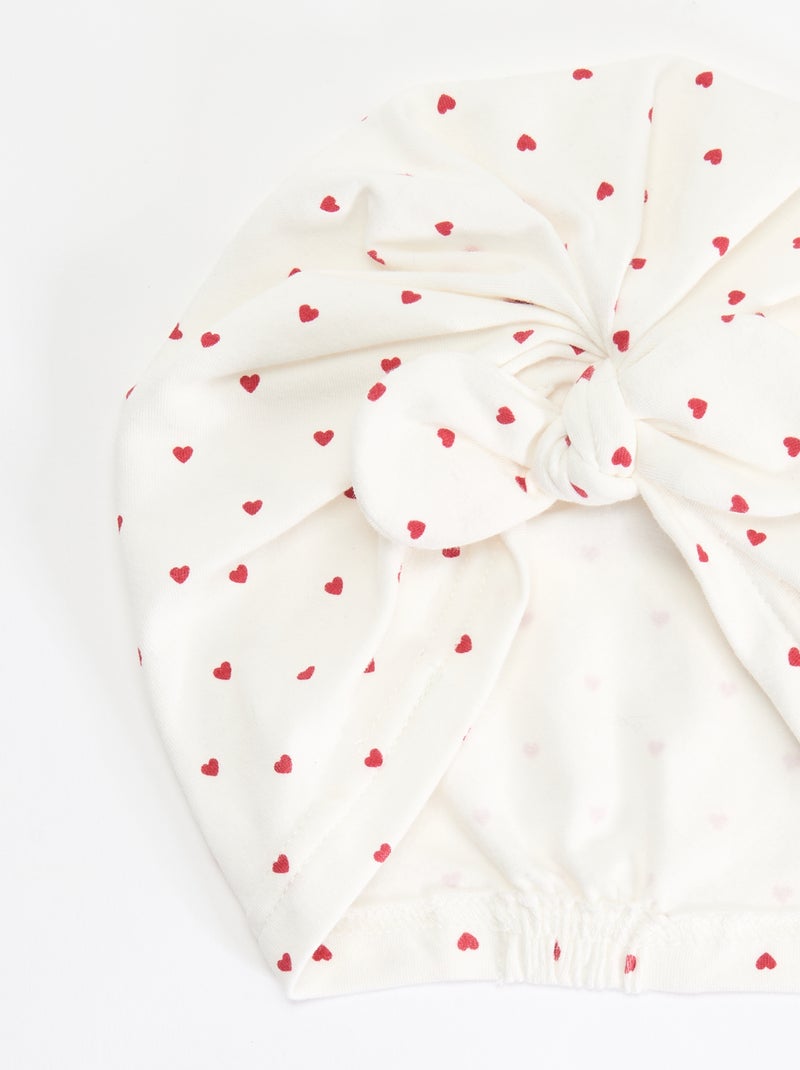 Turbante stampato Beige - Kiabi