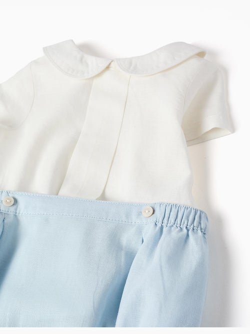 Tuta 2-in-1 in cotone e lino - Kiabi