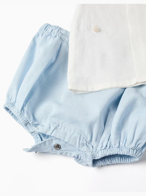 Tuta 2-in-1 in cotone e lino - Kiabi