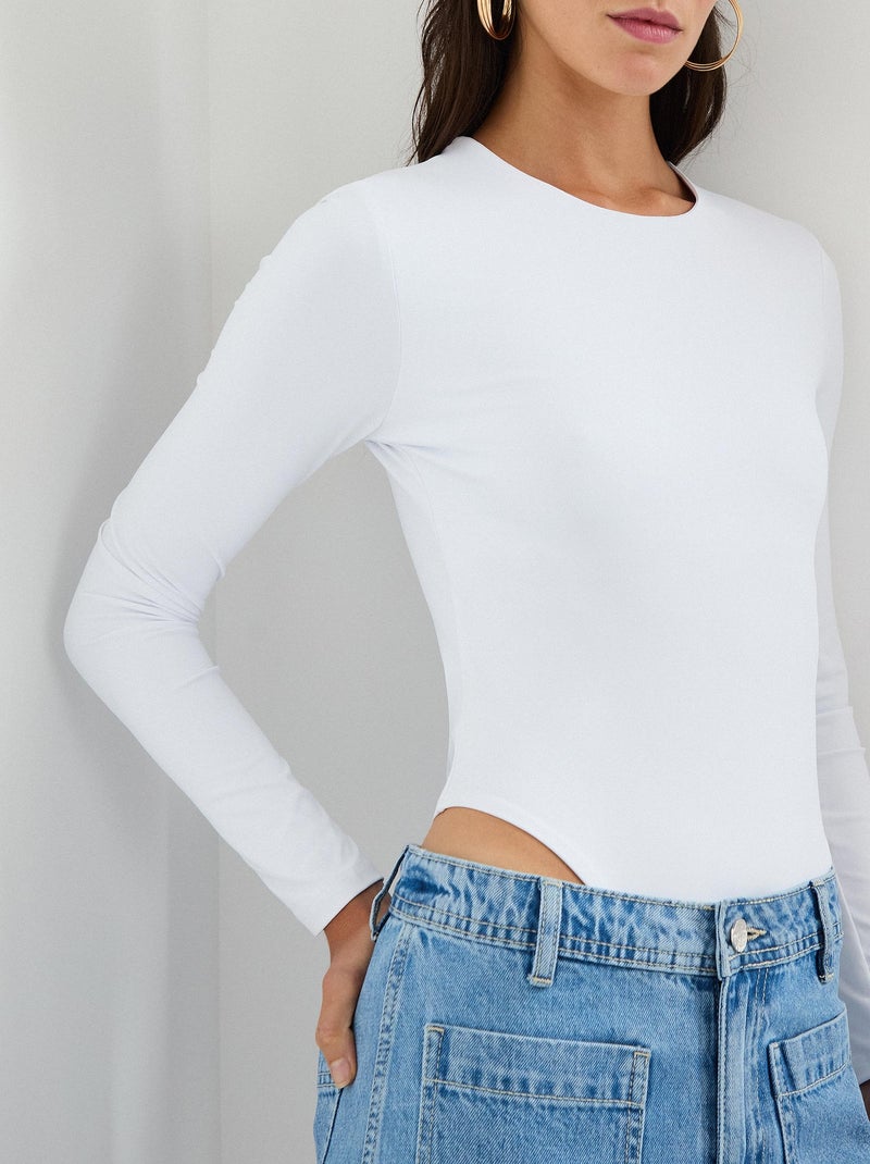 Tuta a maniche lunghe, MO Fashion Bianco - Kiabi