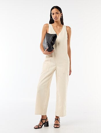 Tuta ampia senza maniche