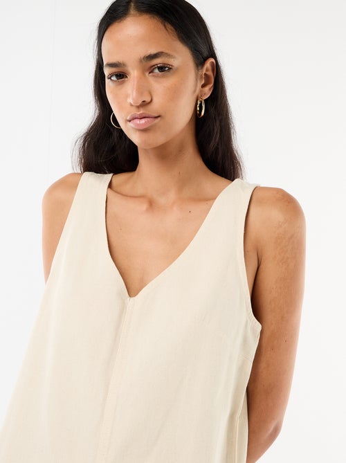 Tuta ampia senza maniche - Kiabi