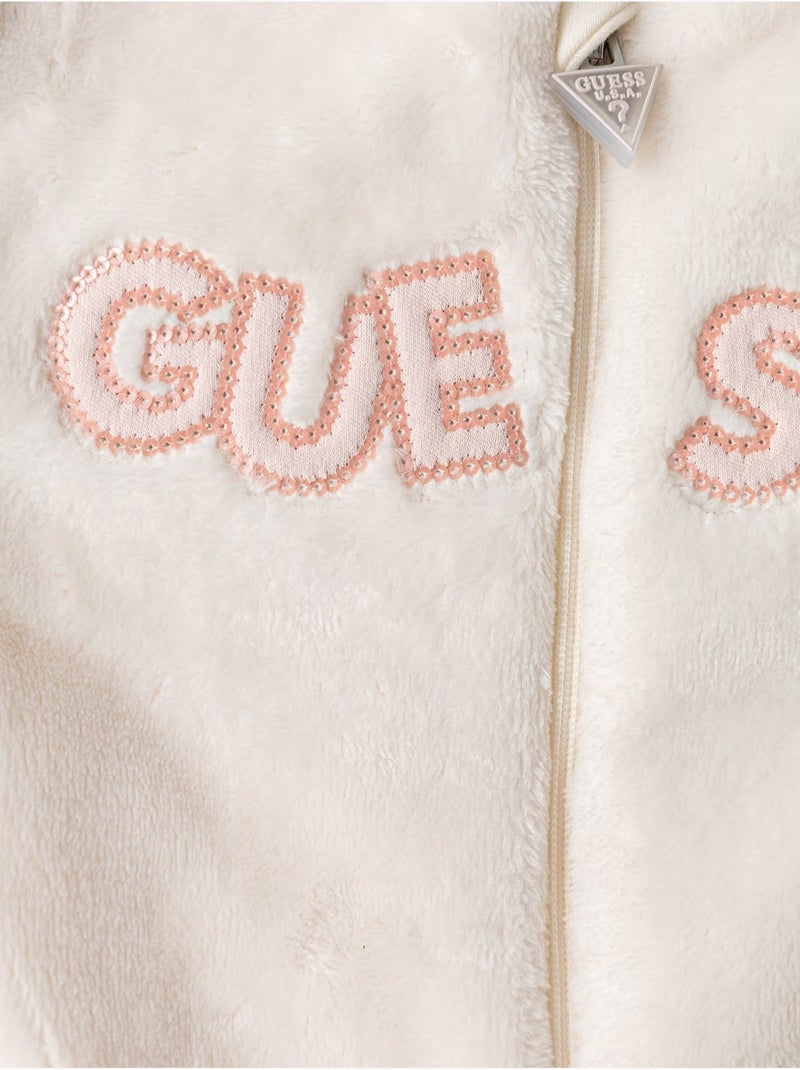 Tuta calda per neonati - guess kids Beige - Kiabi