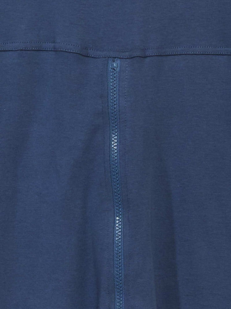 Tuta con apertura a zip - collezione facile da indossare BLU - Kiabi