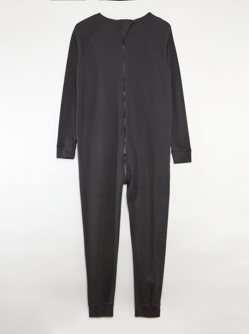 Tuta con apertura con zip - So Easy GRIGIO - Kiabi