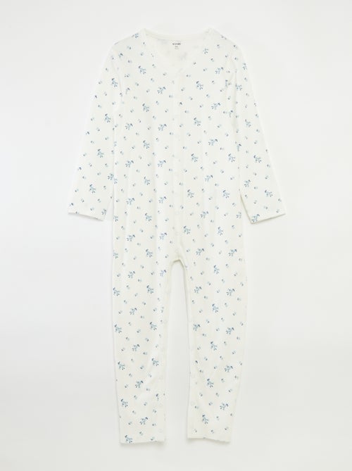 Tuta con bottoni a pressione - collezione facile da indossare - Kiabi