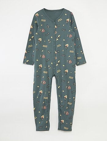 Tuta con bottoni a pressione - collezione facile da indossare