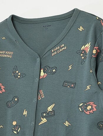 Tuta con bottoni a pressione - collezione facile da indossare